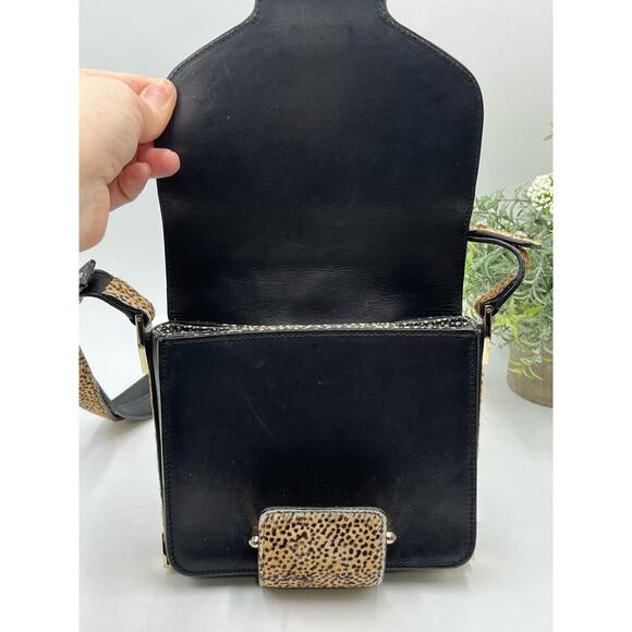 Loeffler Randall Mini Bag‎ Flap
Snakeskin Black Leather
Crossbody Strap Purse - Picture 2 of 14